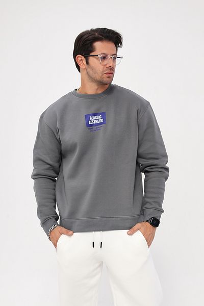 The Champ Clothing Φούτερ με κουκούλα με κουκούλα με κουκούλα με κουκούλα με λαιμόκοψη, κλασικό αθλητικό κείμενο