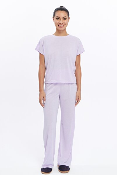 YHGTEKSTİL Άνετο γυναικείο σετ πιτζάμες Bella Dossi Viscose Double Anti-Sweat