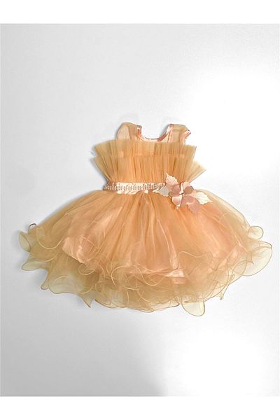 Mnk Baby&Kids SOMON MNK285 Rochie Vena cu Tutu pentru fete