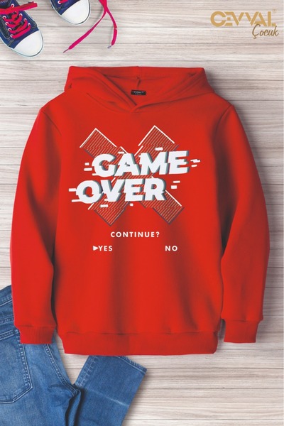 Cevval ŠTAMPANA Sa kapuljačom Pamuk PAKOVANJA VELEKIH DEČIJIH PULOVERA