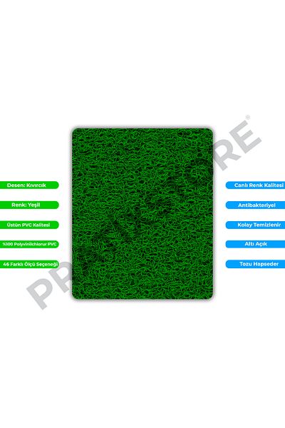 Pratixstore Curly Mat (Size and Color Options of your choice) Non-Slip Base Carpet Runner Door Front Mat
