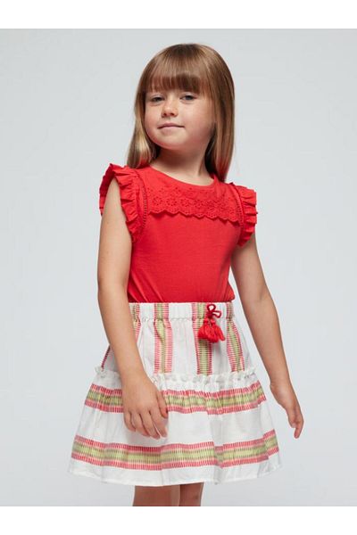 MAYORAL ленена пола за момиче 3904