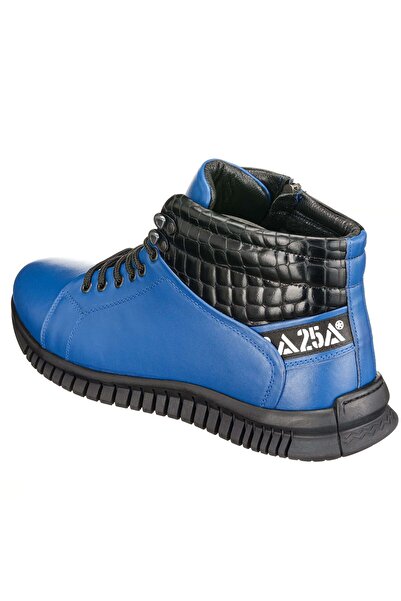 İriadam 45 - 46 - 47 - 48 - 49 - 50 Büyük Numara Erkek Fermuarlı Bot BRK4414 Sax