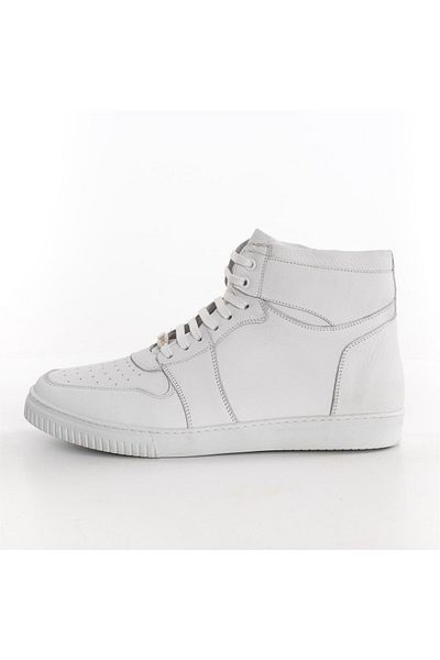 İriadam Nk-b White Leather Large Umnara Sports Boots Comfortable Wide Fit Special Series