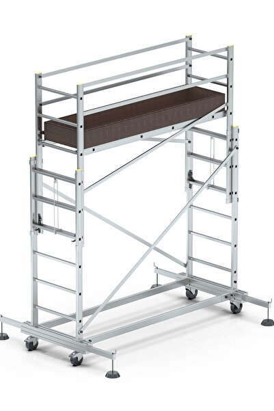 NARVON 2x2 (4 Mt) Tekerlekli Alüminyum Iskele