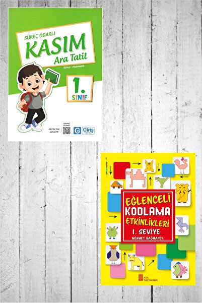 Giriş Yayınları 1.Sınıf Maarif Model Kasım Ara Tatil + Kodlama