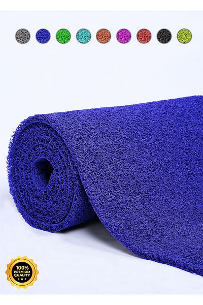 Pratixstore Curly Mat (Size and Color Options of your choice) Non-Slip Base Carpet Runner Door Front Mat