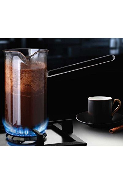 Marsilyan Borosilicate Glass Coffee Pot - Heat-Resistant Ieg-U87I5869