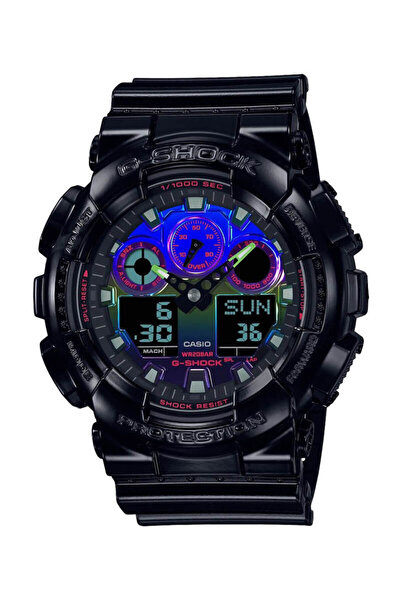 G-SHOCK Analog-Digital GA-100 Series GA-100RGB-1ADR