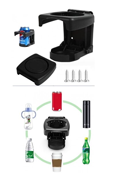 Marsilyan Portable Foldable Car Cup Holder Vehicle Cup Holder Ieg-U87I5869