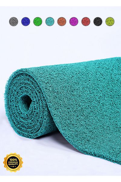 Pratixstore Curly Mat (Size and Color Options of your choice) Non-Slip Base Carpet Runner Door Front Mat