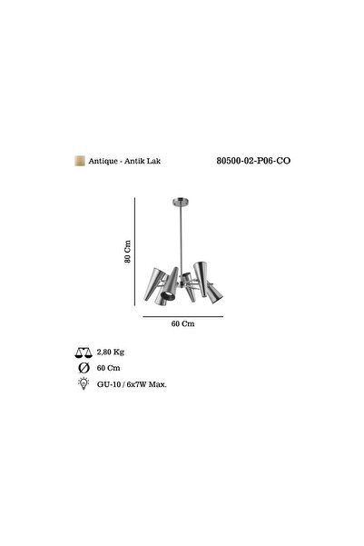 LUCEA SOLDEN 6 LI ESKITME AVIZE 2XGU10