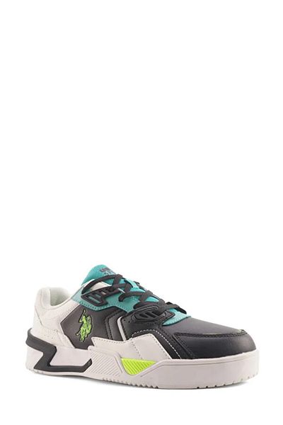 U.S. Polo Assn. Us Polo Assn. Denver 4Pr - Kids Sneaker Shoes, Black White