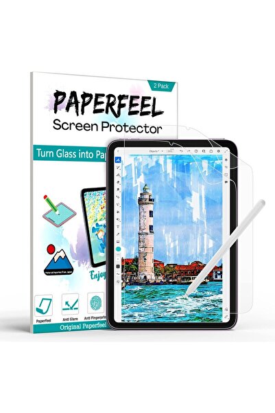 Fogy Apple ipad mini 7 2024 Uyumlu Kağıt hissi veren Ekran Koruyucu Peperlite