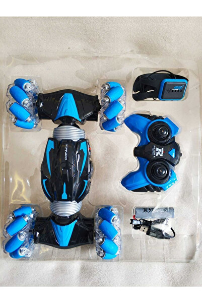 Genel Markalar Bilek Kontrol Şarjlı Bilekten Kumandalı Stunt Car Twist Akrobat Araba