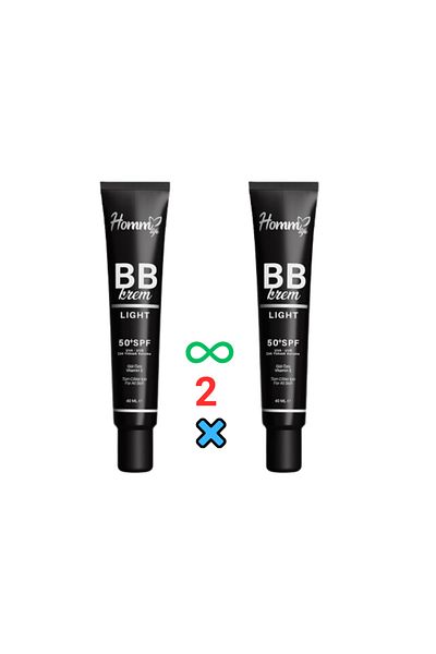 Homm Bitkisel Homm Life Bb Cream Light 50 Spf 2 Pack
