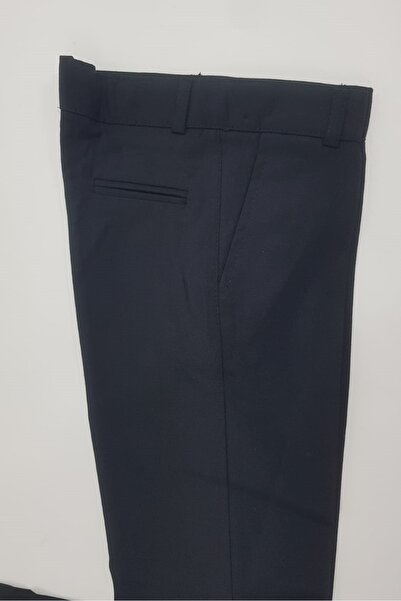 Mnk Gabardin Fermuarlı Cepli Çocuk Pantolon LACİVERT