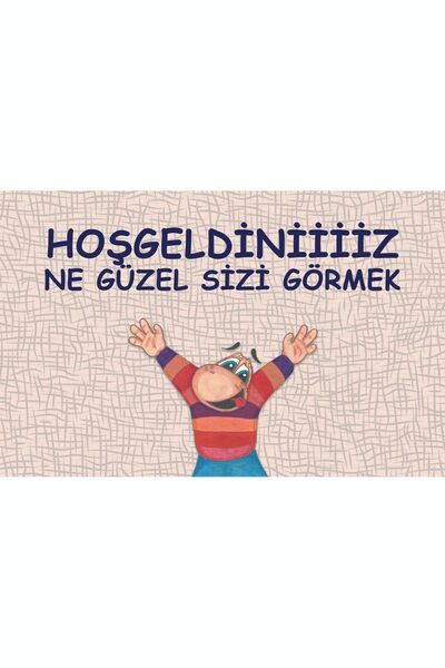 LoveBugT Hoşgeldiniz Kapı Önü Paspas LoveBug-T