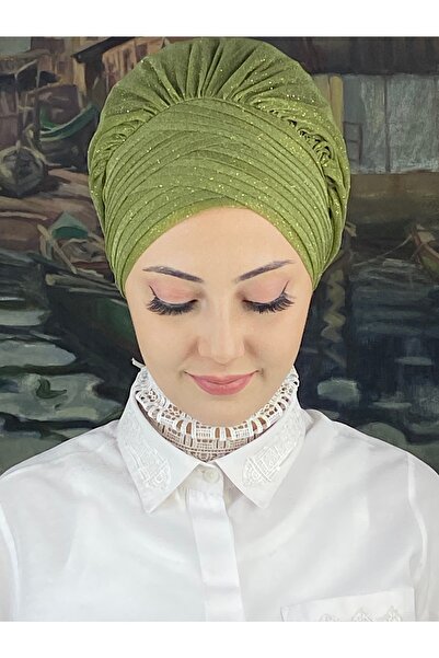 BUTİKAMBAR Trend Model Drapeli Simli Şal
