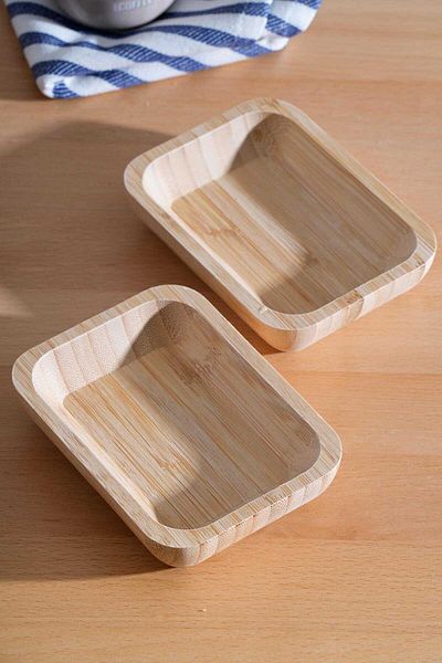 ACAR 6-Piece Bamboo Bowl - 13.5 cm