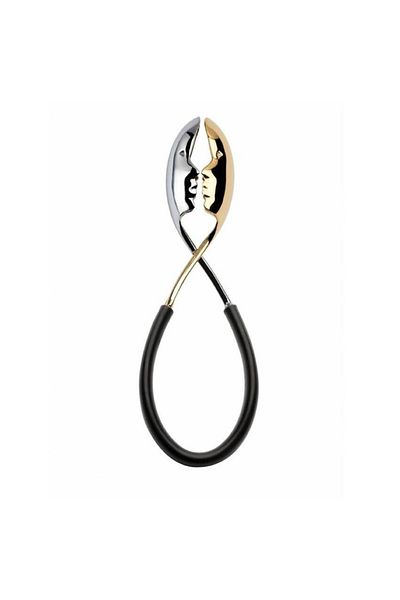 BUGATTI Mikasa Moor Kiss Black 8X24 cm Salad Serving Tongs