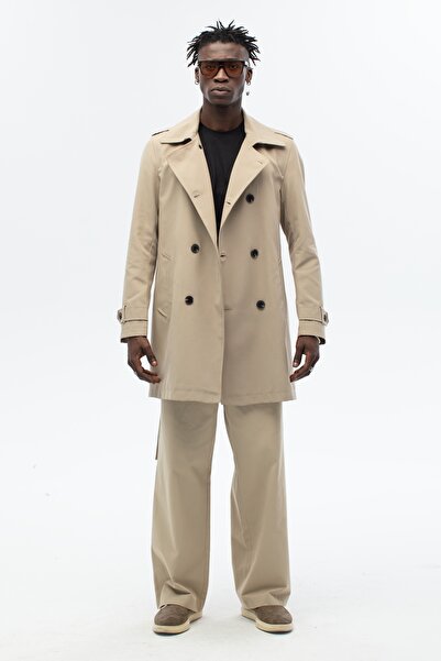 ABOUT US ЧОЛОВІЧИЙ ПАС ДЕТАЛЬНИЙ РЕГУЛЯРНИЙ КРОЙ КРУВАЗЕ ТРЕНЧКОТ#4370