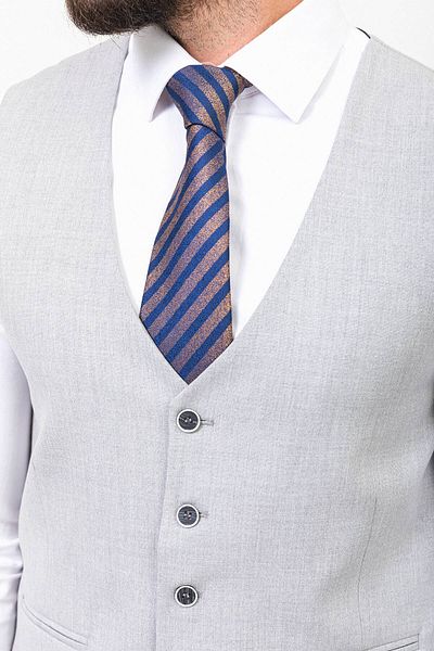 Mcr Plain Gray Color Slim Fit Classic Men's Vest