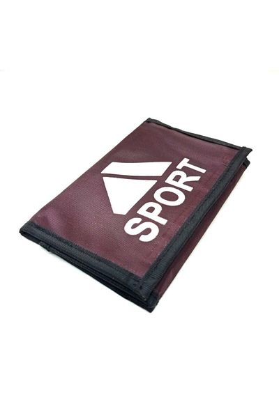 Şener collection Burgundy Fabric Wallet