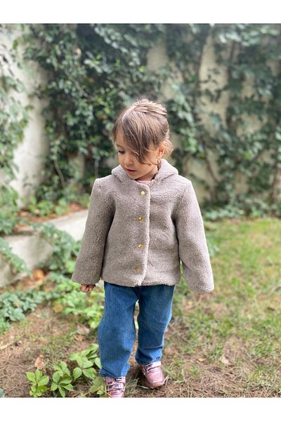 La MatildaLingerie Child Outerwear Fur Post Coat