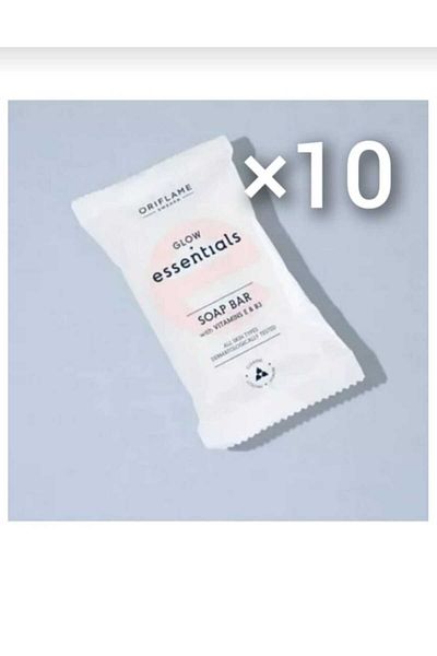 Oriflame Glow Essentials E B3 - 10 عبوات صابون فيتامين