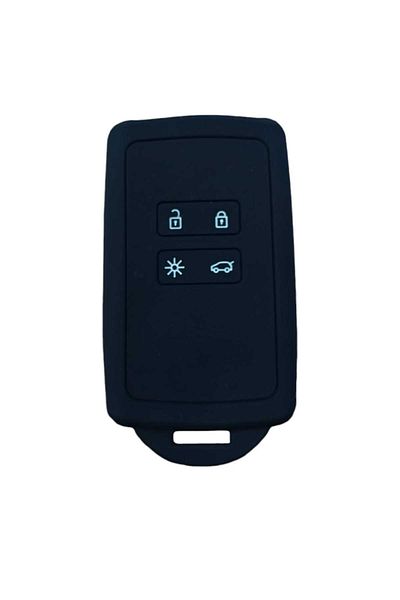 Oto Aksesuarcım Renault Megane 4 - Key Compatible Black Silicone Auto Control Container