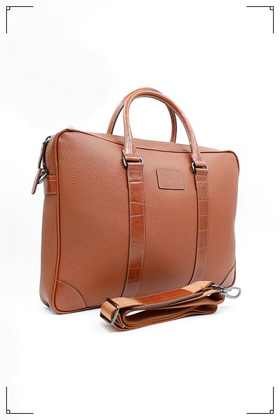 Derimo Leather حقيبة جلدية أصلية وحقيبة كمبيوتر محمول