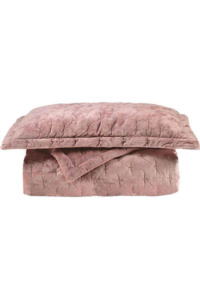 Sarev Salmon Metis Bedspread Set