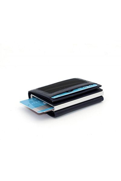 Şener collection Automatic Card Holder with Magnet