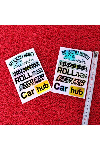 CEBECİOTO مجموعة من 2 ملصق زجاجي على شكل فراشة