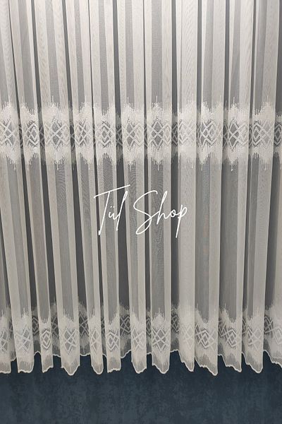 Briz Perde No Ironing Suitable for All Rooms Anti-Wrinkle 033 Spreader Model 1/3 Tight Pleated Tulle Curtain
