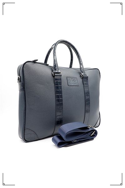 Derimo Leather حقيبة جلدية أصلية وحقيبة كمبيوتر محمول