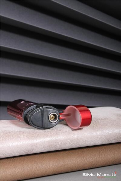 Silvio Monetti Siyah Kapaklı Özel Tasarım Gazlı Çakmak 24csm911cpr01