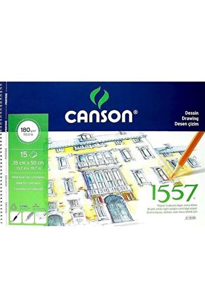 Canson 180 Gr 35X50 15 Sheets Sketching