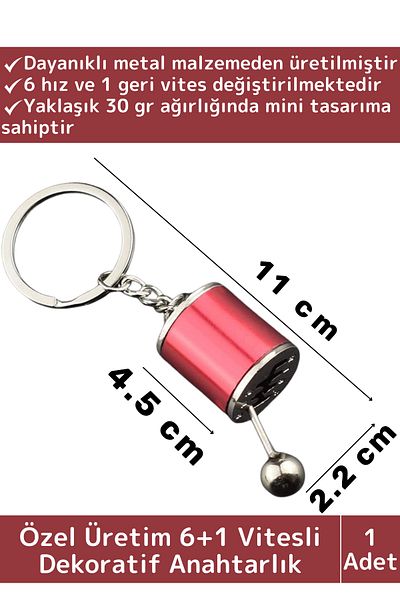 Wintoup Producție specială de înaltă calitate, 6 viteze + 1 comutator de marșarier, decorativ, pentru mașină, pentru schimbarea vitezelor