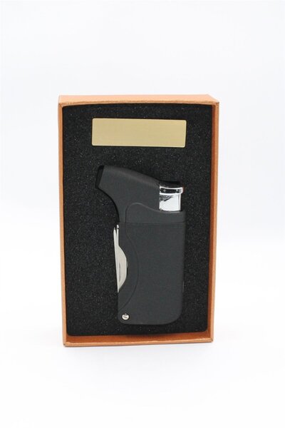 Silvio Monetti Siyah Gazlı Torch Pürmüz Çakmak SMC550MR02