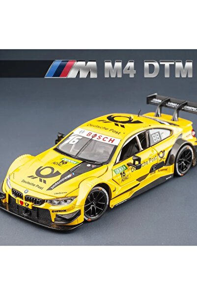 PeriYedi 1:24 BMW M4 DTM Alaşım Spor Araba Diecasts Metal oyuncak Araç