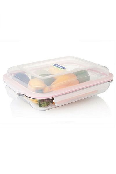 BİEV Glasslock Rectangular Plus Glass Storage Container 900 Ml