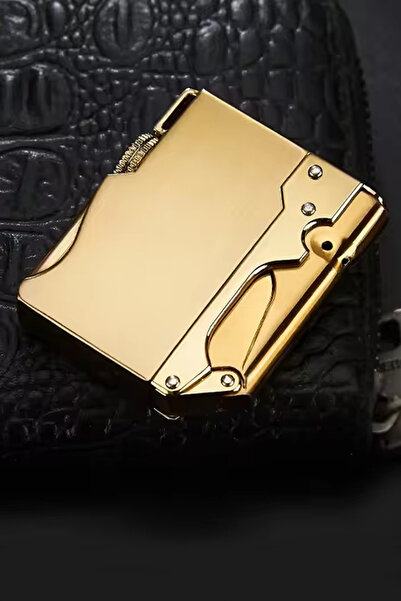 Silvio Monetti Metalik Renk Özel Tasarım Pürmüz Gazlı Çakmak 24CSM881MR03