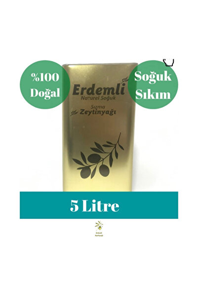 ERDEMLİ 5 Lt Naturel Soğuk Sıkım Zeytinyağı