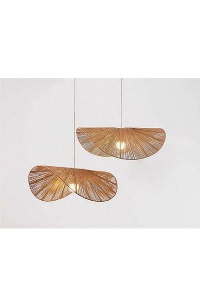 Tasarı Sanatı Home Decoration Lighting 2 Pieces Nordic Rustic Style Bohemian Chandelier