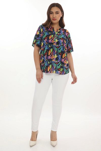 Lady Majestic 100% Viscose Plus Size Blouse