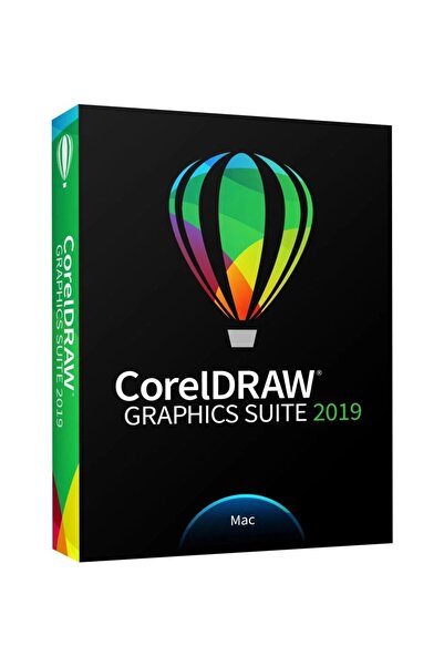CORELDRAW Corel CorelDRAW Graphics Suite 2019 (MAC) - 1 MAC Cihaz Ömür Boyu A...