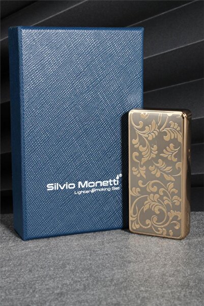 Silvio Monetti Rose Renk Kapaklı Pürmüz Gazlı Çakmak 24csm890mr03