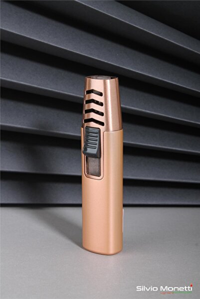 Silvio Monetti Bakır Özel Tasarım Pürmüz Gazlı Çakmak 24CSM843MR05